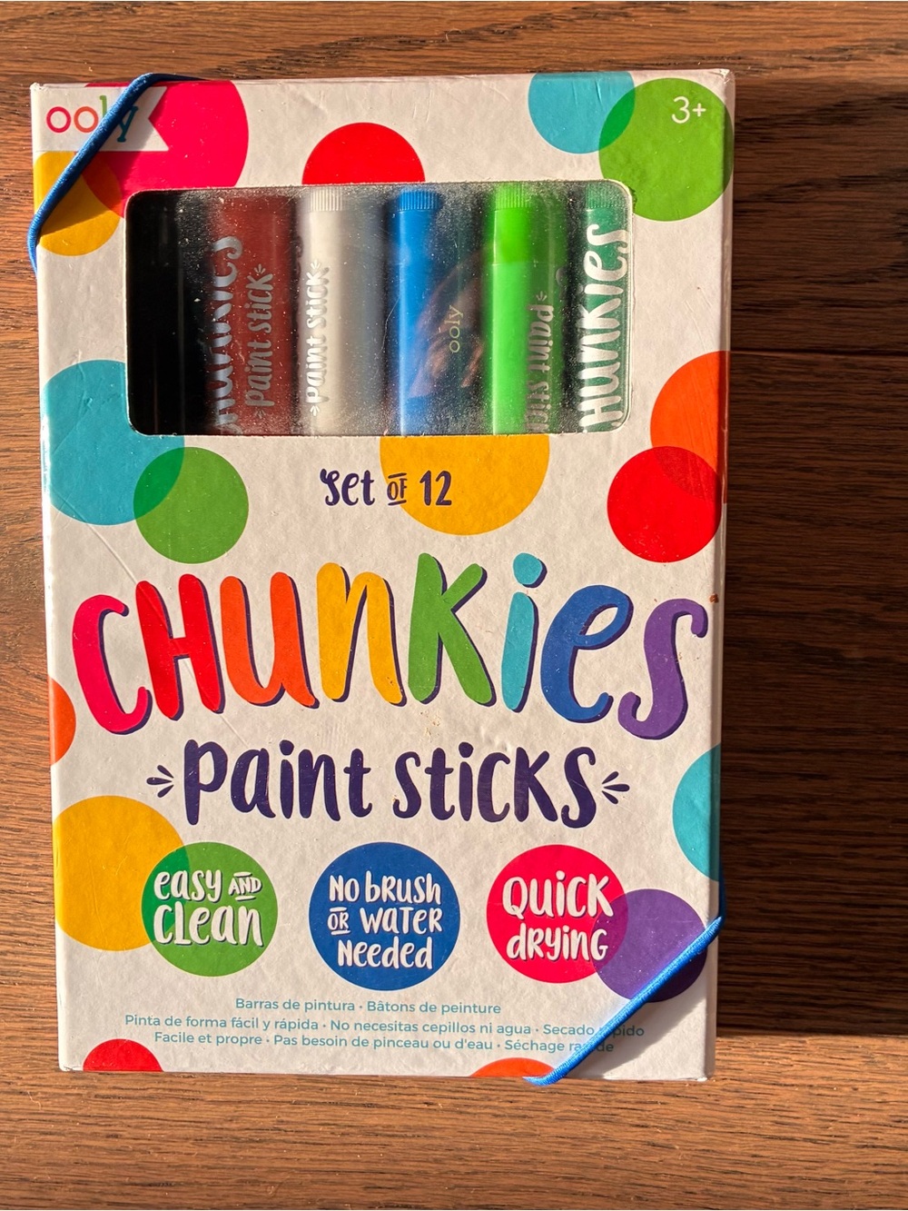Chunkies Paint Sticks by Ooly Multicolor Set of 12